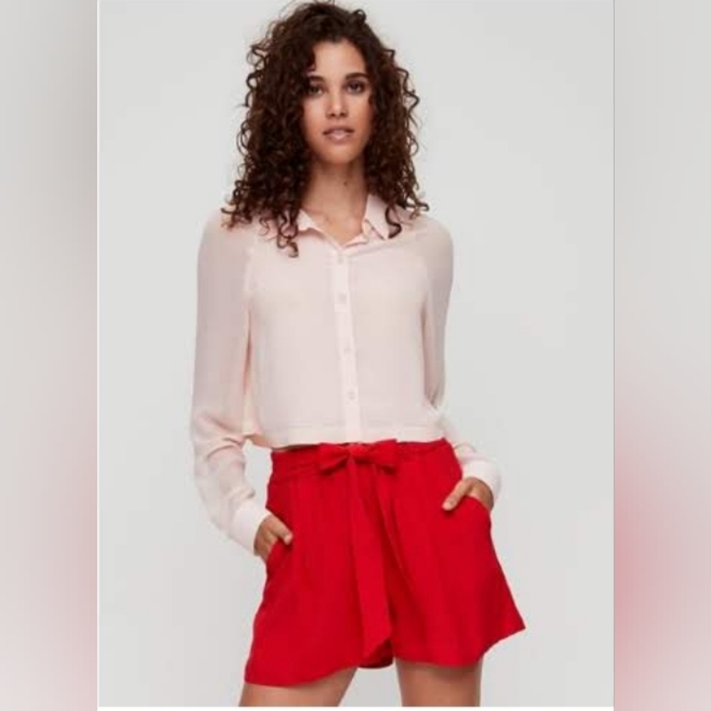 Aritzia Wilfred Henrietta blouse